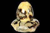 Polished Septarian Egg with Base - Madagascar #118133-1